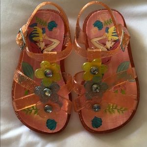 Disney little mermaid toddler sandals flip flops